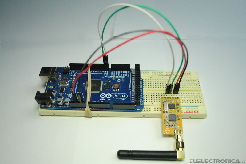 Arduino y módulo inalámbrico RF