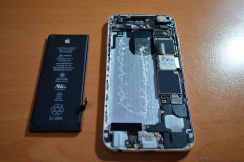 Cambiar batería iPhone 6 02