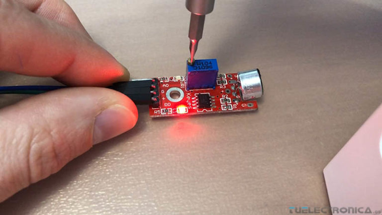 Como encender luz con palmadas con Arduino - Electrogeek